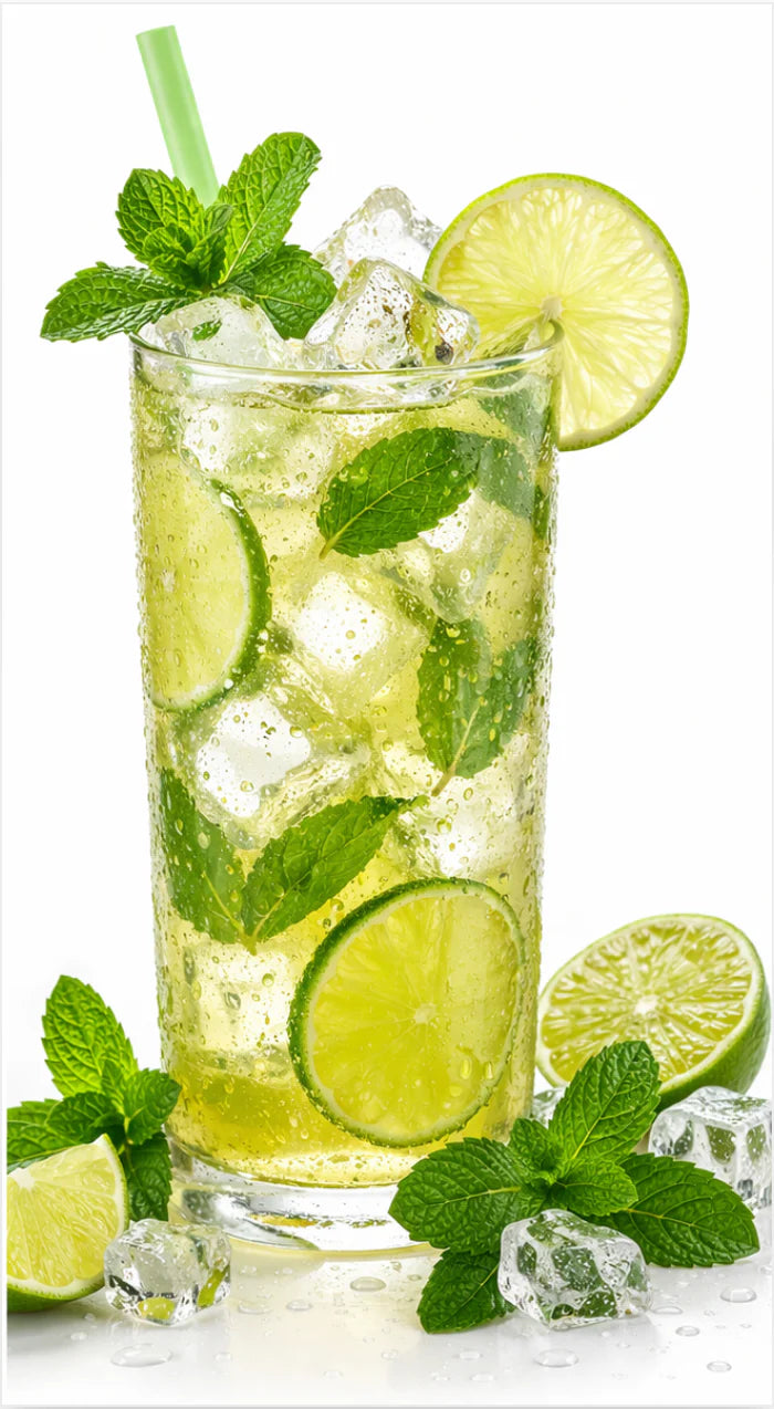 Iced Tea Lima Verde y Menta